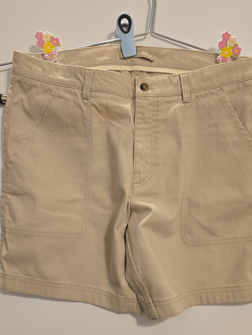 Duck Head Tan Flat-Front Men's Shorts